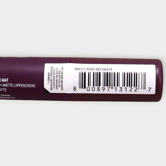 NYX Smooth Whip Matte Lip Cream - Berry Bed Sheets - WMLC11 - 0.13 fl oz - New - Picture 3 of 5